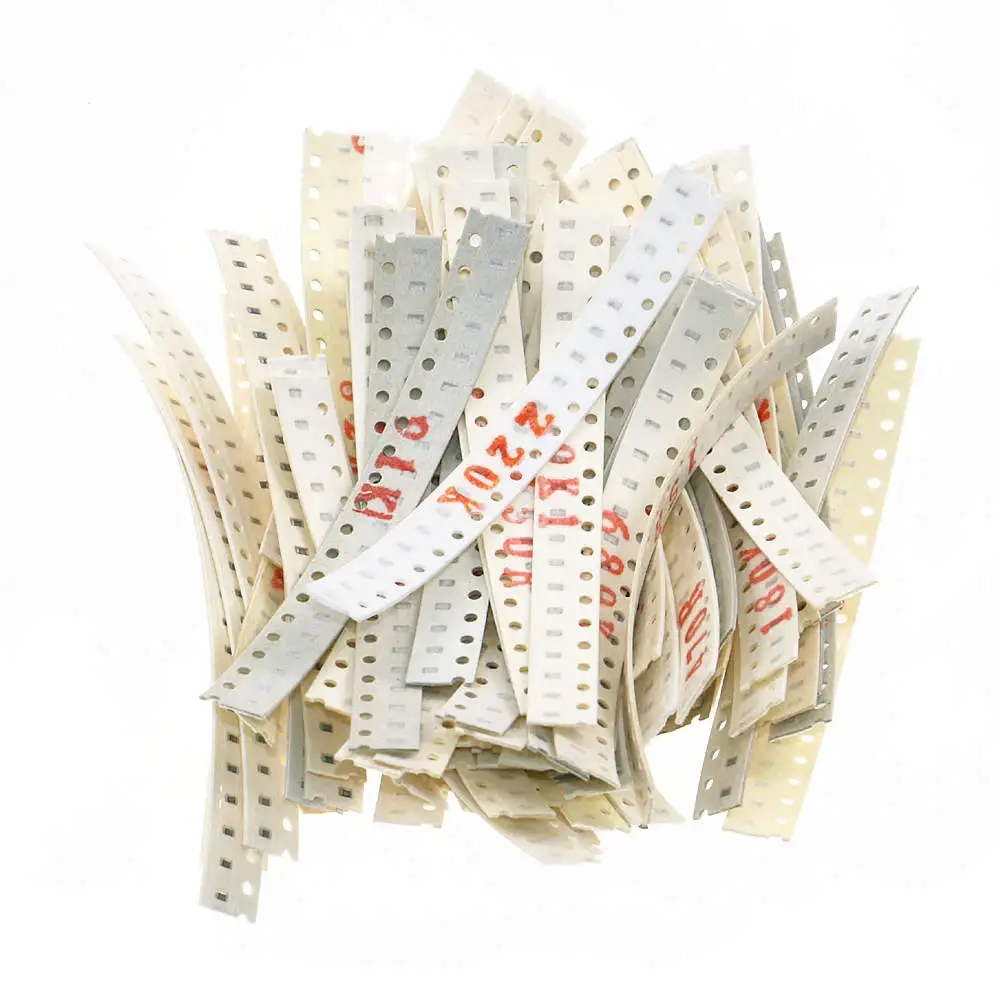 1800pcs 90value 0603 SMD Resistor Assorted Kit 1ohm-10M ohm 1% Chip Fixed Resistor Sample Bag