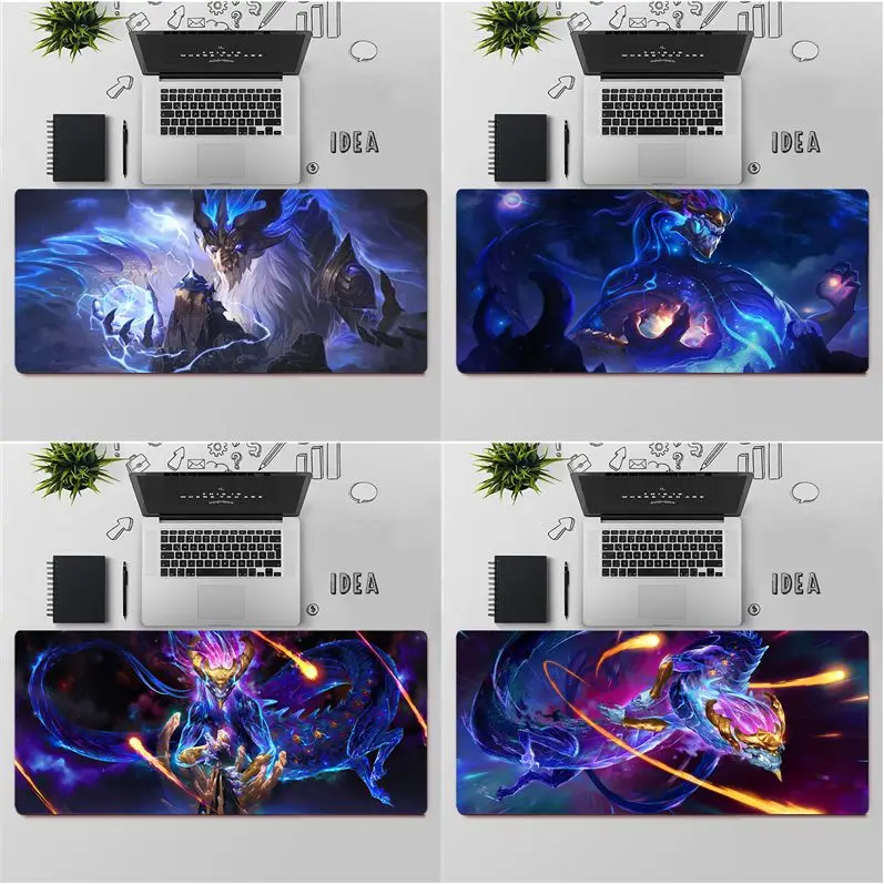 

FHNBLJ Top Quality League of Legends Aurelion sol DIY Design Pattern Game mousepad Free Shipping Large Mouse Pad Keyboards Mat