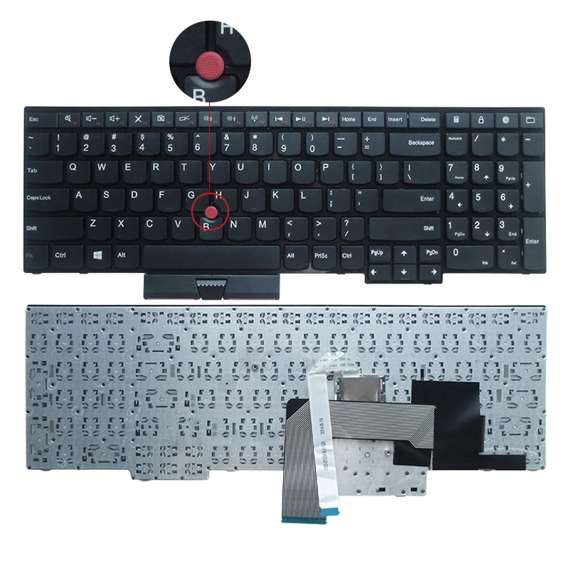 

new keyboard for Lenovo for IBM for ThinkPad E530C E530 E545 E535 E530 US English layout 04Y0301 0C01700 V132020AS3 US