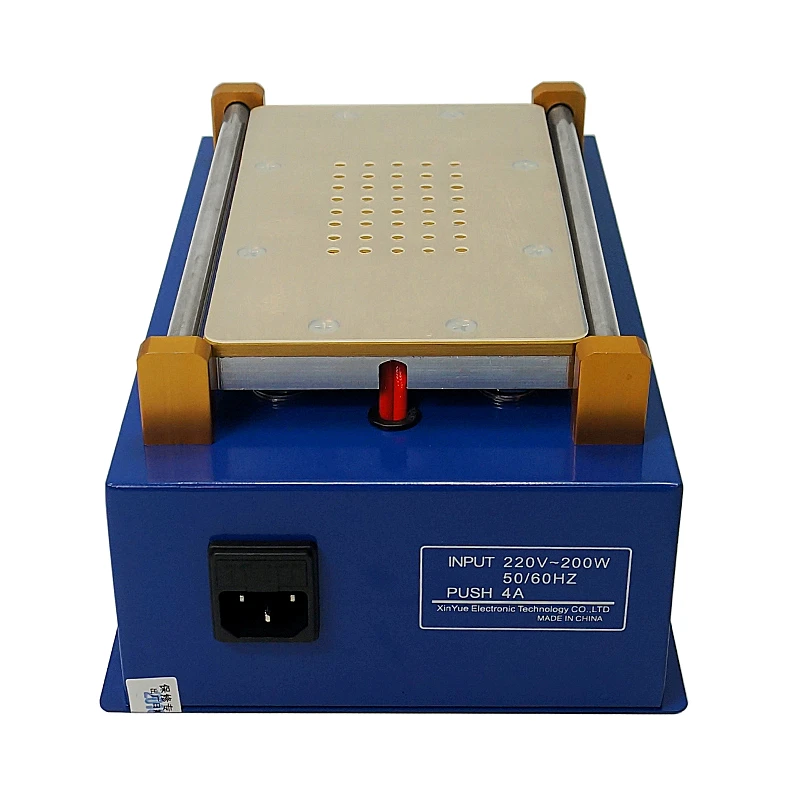 YAXUN 999 più nuovo separatore di vuoto incorporato della pompa di aria 110V/220V, macchina separata del touch screen LCD mobile, stazione di preriscaldamento