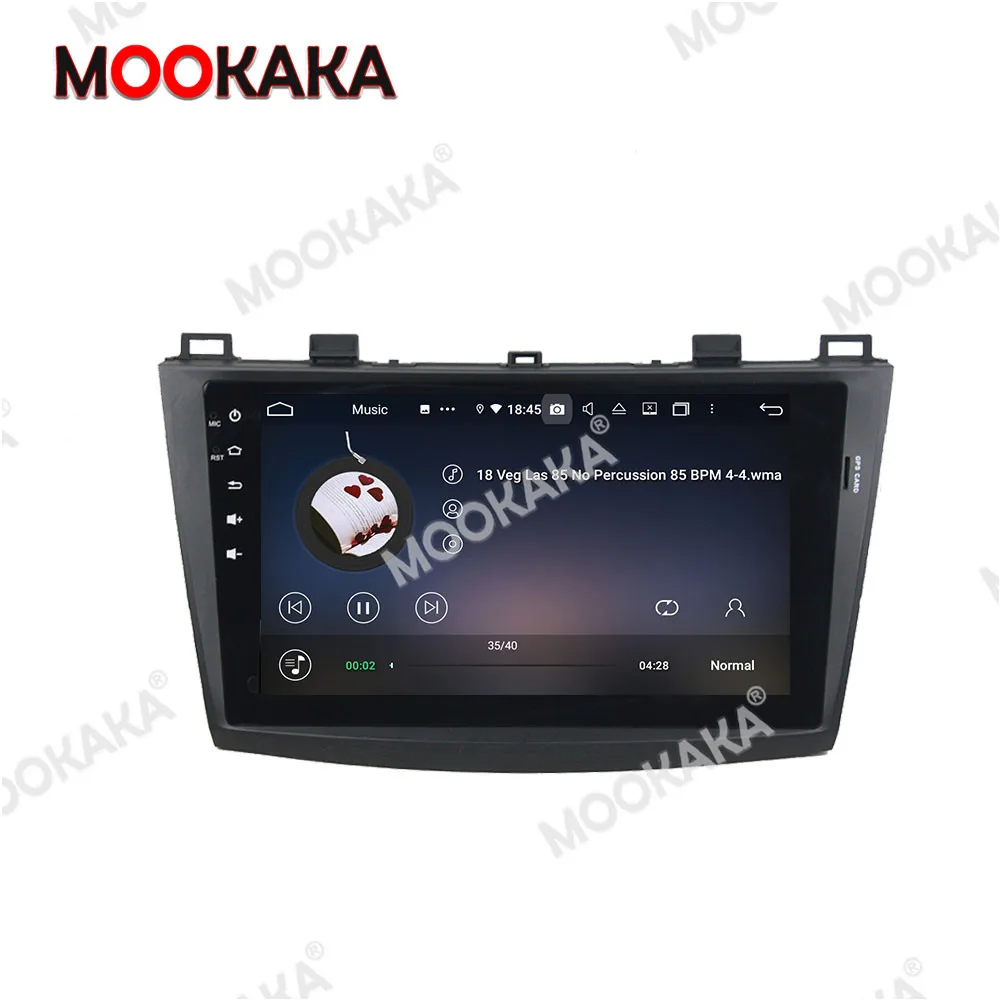 Android10.0 System Car Ultimedia DVD Player For Mazda 3 2010-2012 GPS Navigation Auto Audio Radio Stereo Head Unit 4g+64gb Dsp