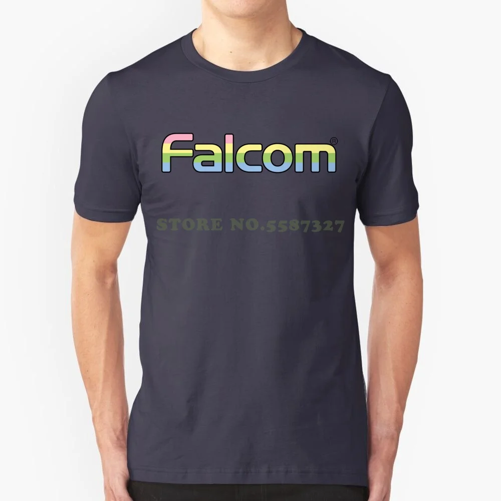 Falcom Logo Fashion Vintage Tshirt T Shirts Falcom Logo Ys Trails Of Cold Steel Trails In The Sky The Legend Of Heroes