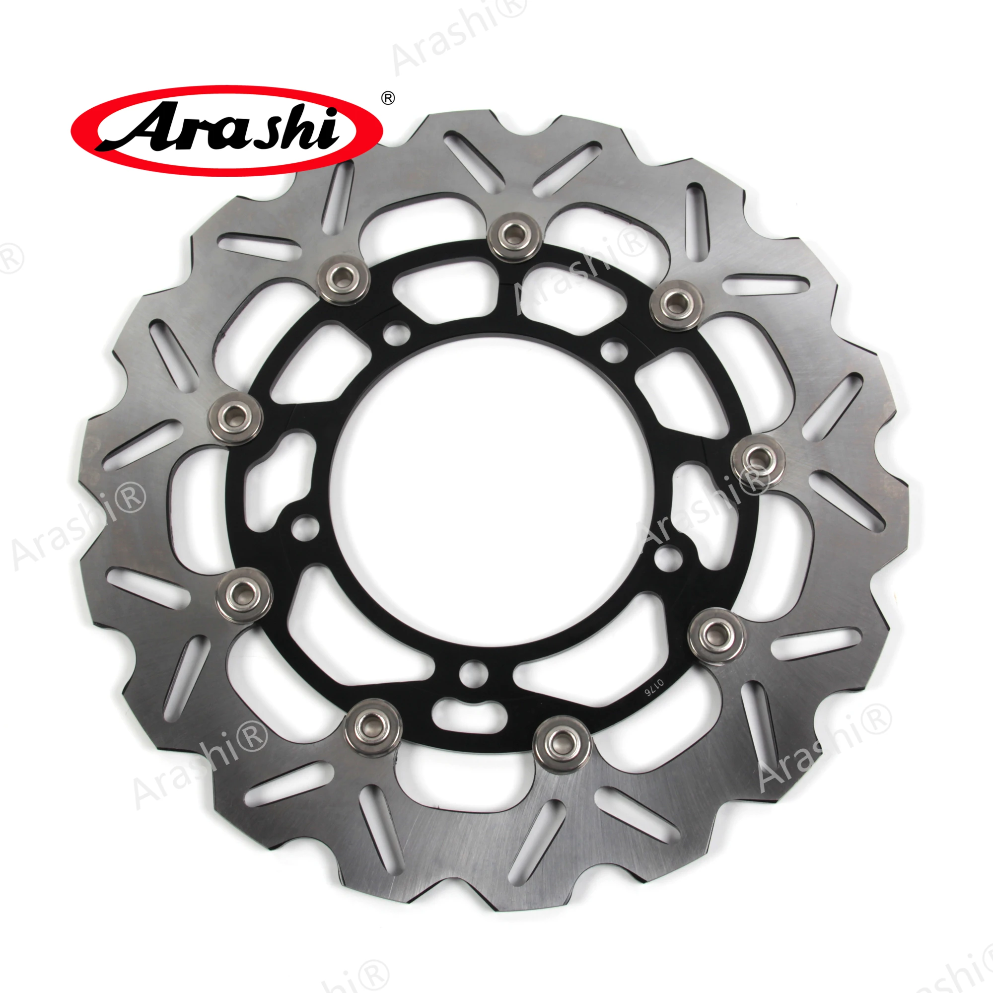 Arashi 1 Pair For SUZUKI DL VSTROM ABS 650 2007 - 2021 CNC Front Brake Disc Rotors DL650 V-STROM 2008 2009 2010 2011 2012 2013