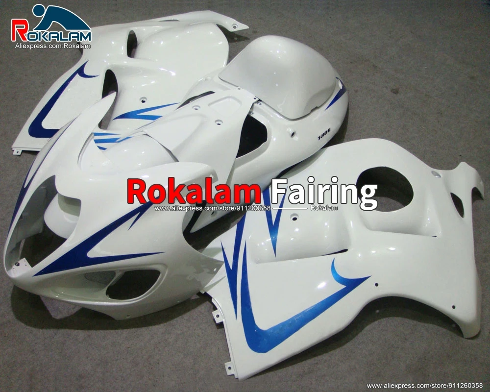 

Fairing Kit For Suzuki Hayabusa GSXR1300 1999 2007 GSX-R1300 99 00 01 05 07 White Motorbike Shell (Injection Molding)