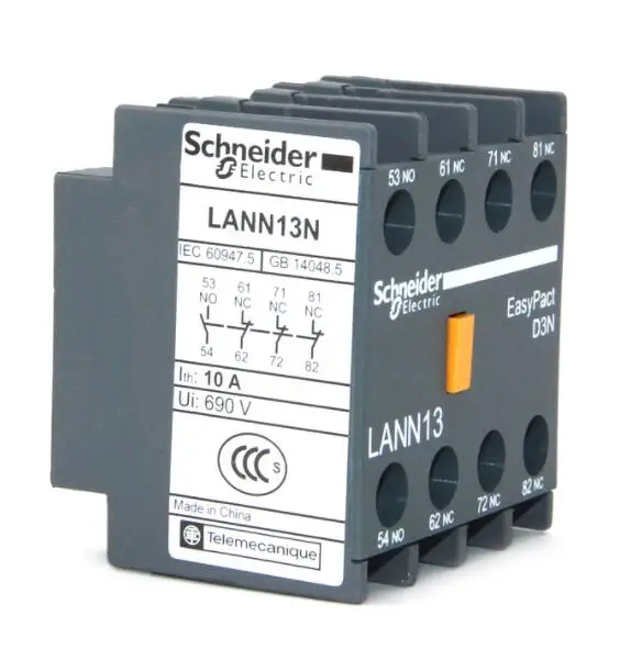 LANN13N D3N instantaneous auxiliary contact module - 1NO+3NC