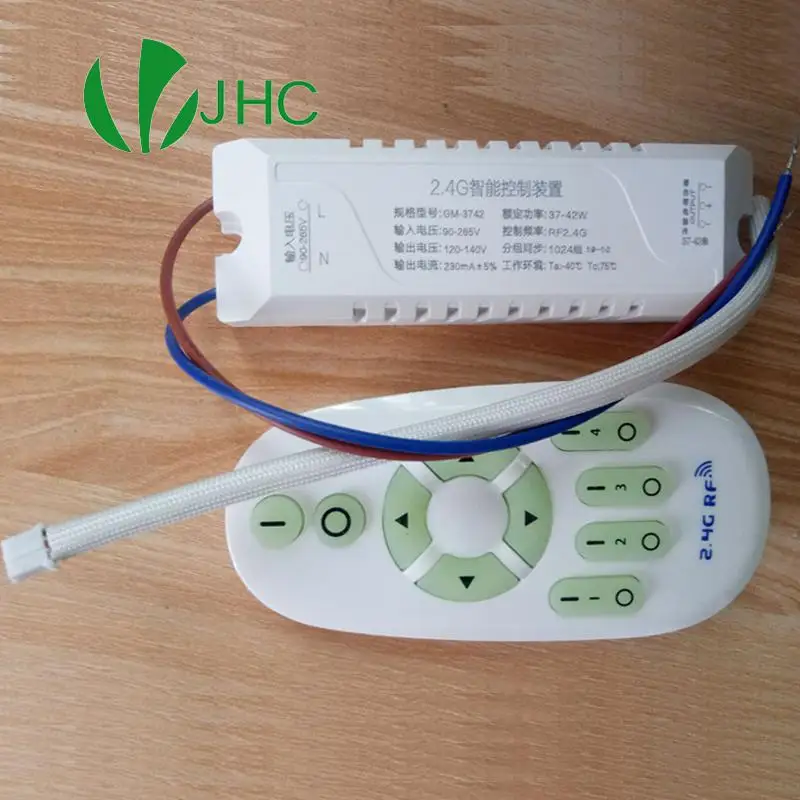 

Constant current dimmable led driver 4W to 42W various power,2.4G intelligent stepless dimming color temperature remote control