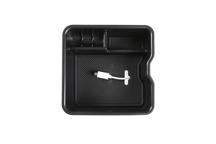 Auto Mittelarmlehne Aufbewahrungsbox Mittelkonsole Organizer Fach für Land Rover Range Rover Sport Vogue 2013-21 (mit Kühlschrank) – Detail 10