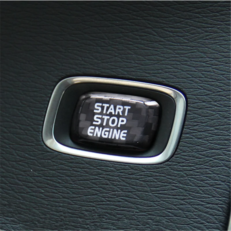 Car Engine Start Button Replace Cover Stop Swtich Key Decor Car Styling For Volvo V40 V60 S60 XC60 S80 V50 V70 XC70