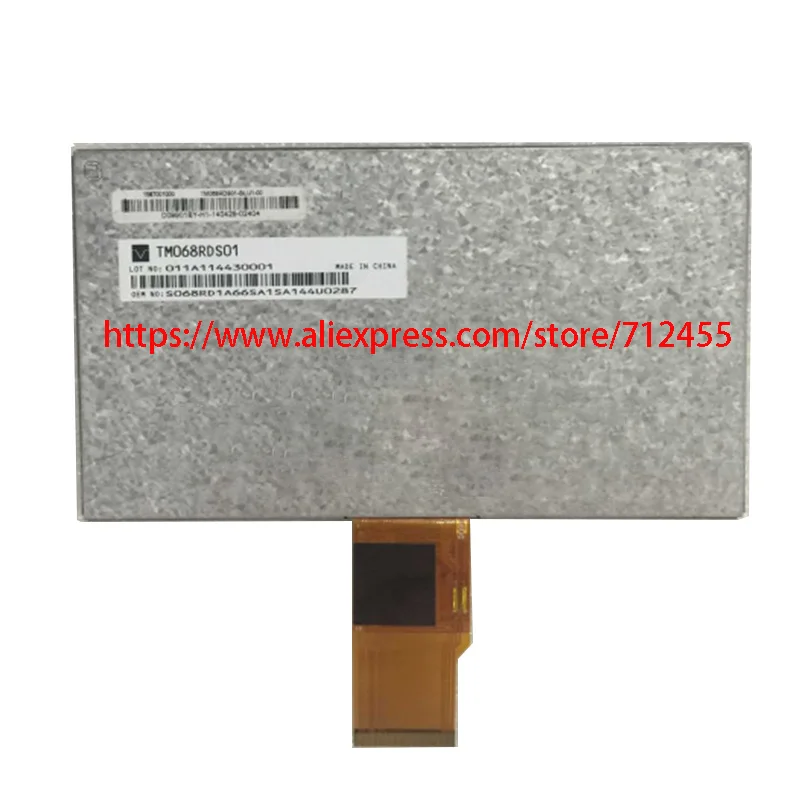 

Новый 3,5-дюймовый TFT ЖК-экран TM068RDS01 TM068RDS02 WVGA 6,8 (RGB)* 800 Автомобильная панель дисплея