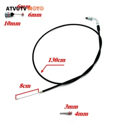 51 Inch Gas Throttle Cable for 2 Stroke 49cc 50cc 60cc 80cc Motorized Bicycle Push Bike Parts 70cc 90cc 110cc 125cc 130CM