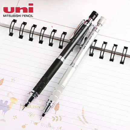 

Uni M5 -1017 Kuru Toga Roulette Mechanical Pencil -0.5mm- Sliver or Black