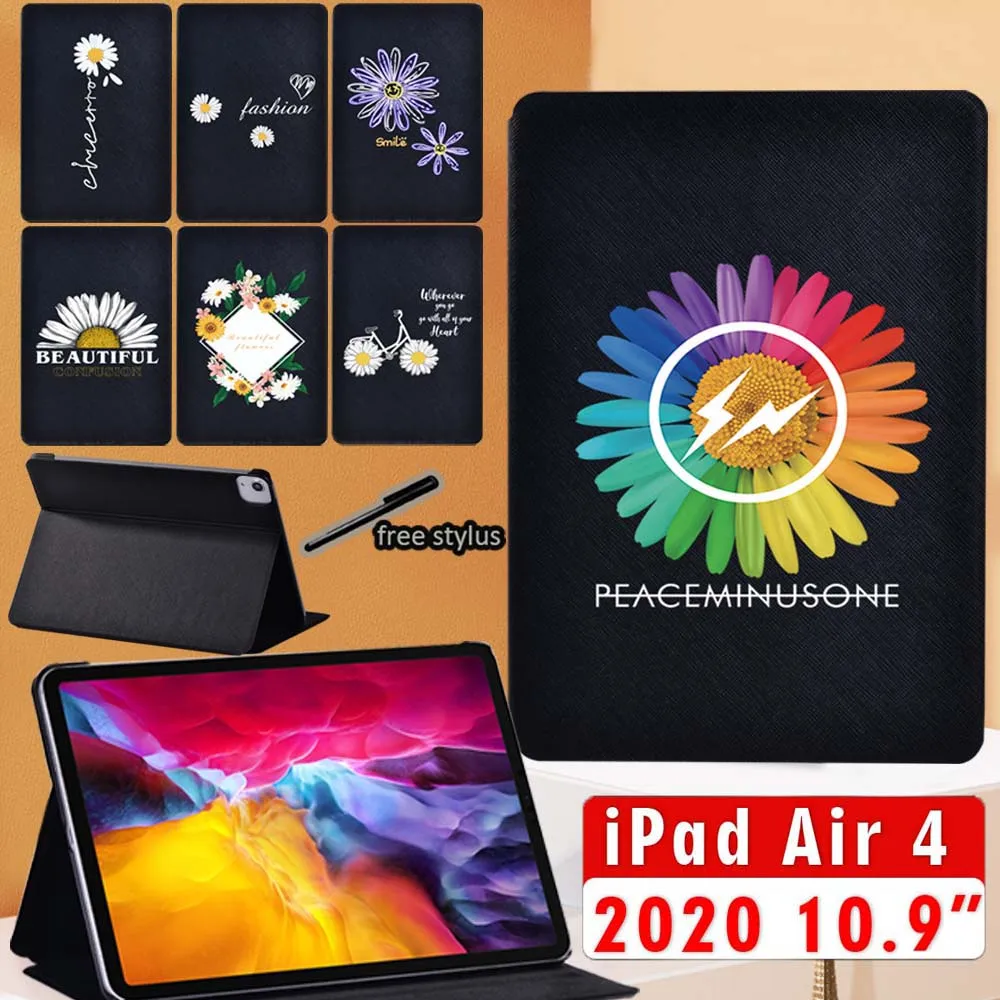 

ipad air 4 case Leather Tablet Folding Stand Cover for Apple IPad Air 4 10.9 inch 2020 protective shell For iPad accessories