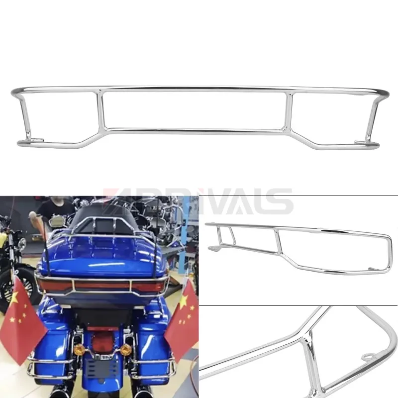 Motorcycle Tour Pak Accent Rail Chrome Fit For Harley Touring 14-20 FLHTC FLHTCUL FLHTK FLHTKL FLTRK FLTRU FLHTCUTG