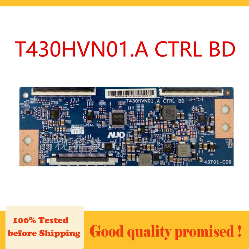 

T430HVN01.A CTRL BD 43T01-C09 T-Con Board For TV Display Equipment T Con Card Original Replacement Board Tcon Board 43T01 C09