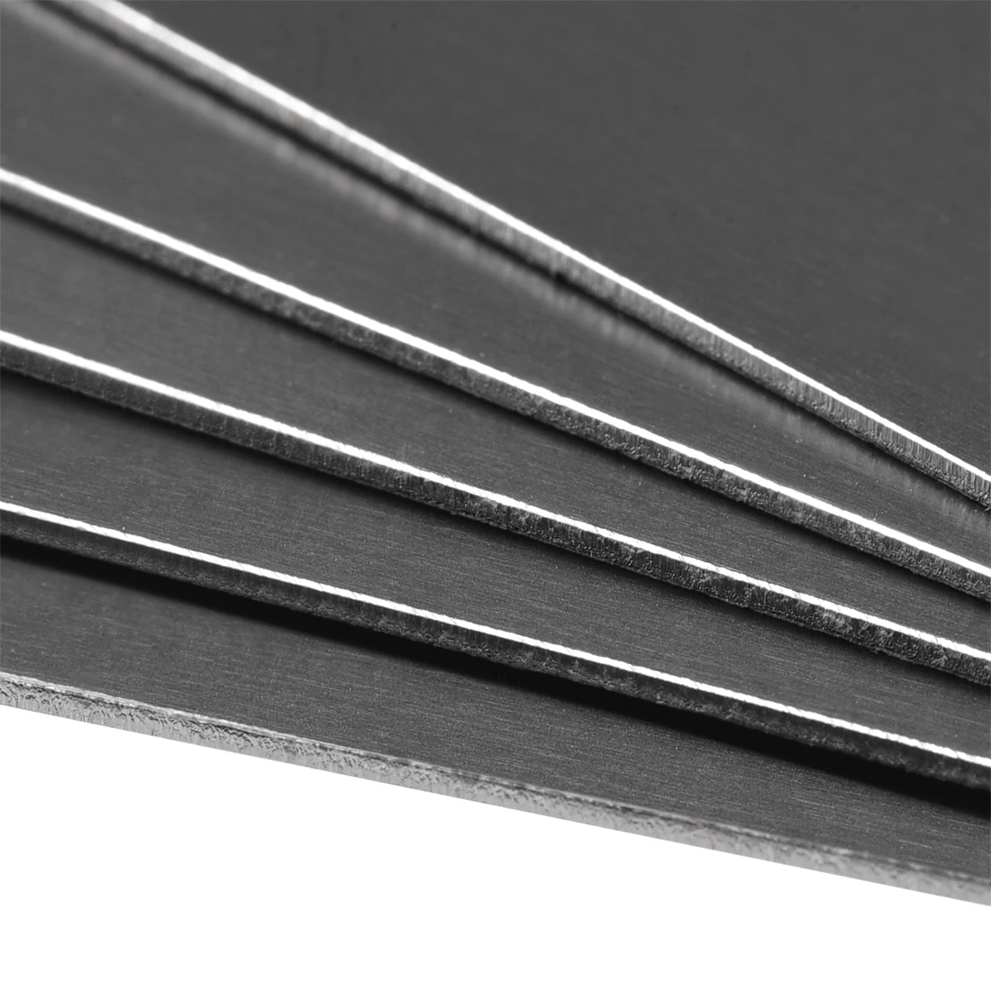 Imagem -02 - Placa de Alumínio Anodizado Uxcell para Impressão a Laser Faça Você Mesmo Cartão de Metal em Branco Azul 100x60x08 mm 10 Pcs