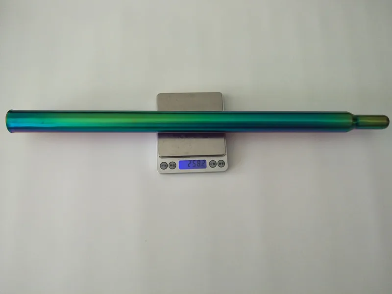 Folding bicycle titanium seat post 31.8x550mm for brompton bike titanium seatpost thick gold silver colorful