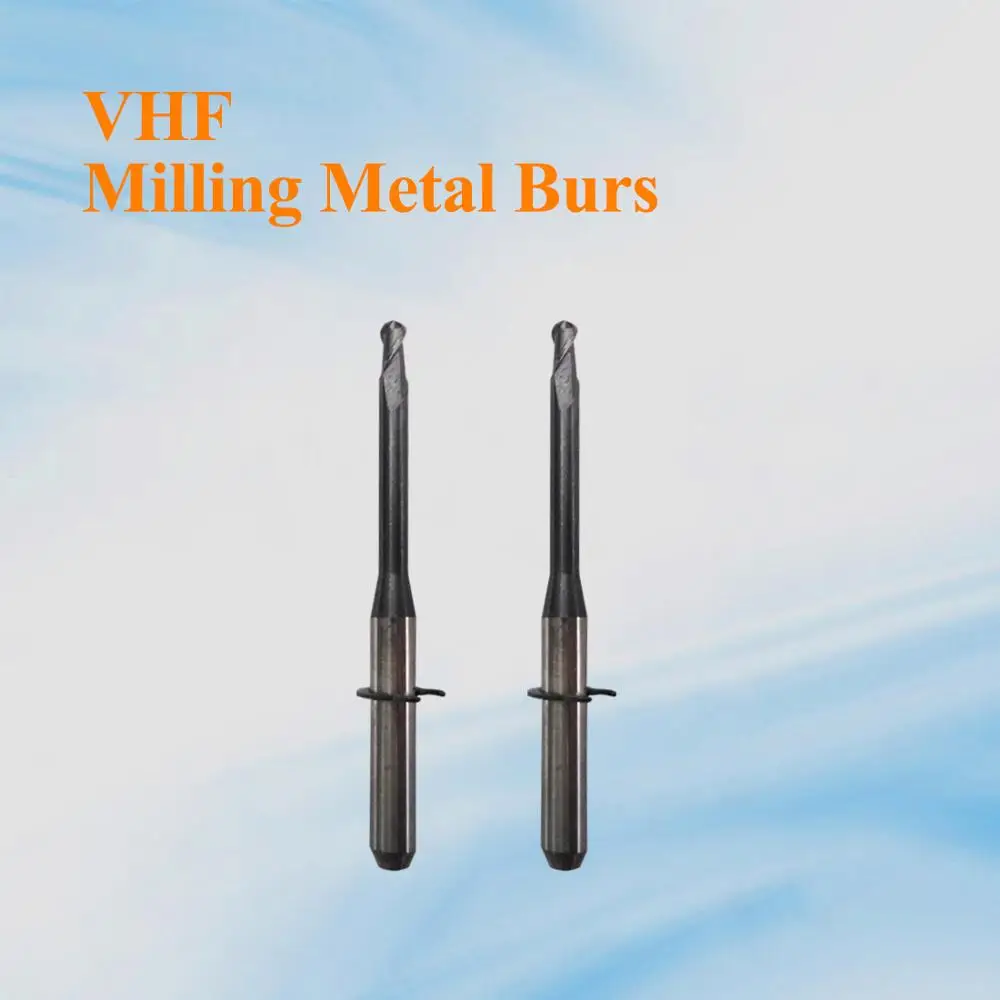 

5pc VHF Metal Burs Free Shipping CAD CAM Dental Milling Tools Milling Units For Titanium and Cobalt-Chromium