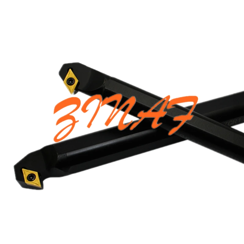 Utensili da taglio CNC per tornio con inserti in metallo duro DCMT070204 070208 S16Q-SDUCR07 per tornitura interna