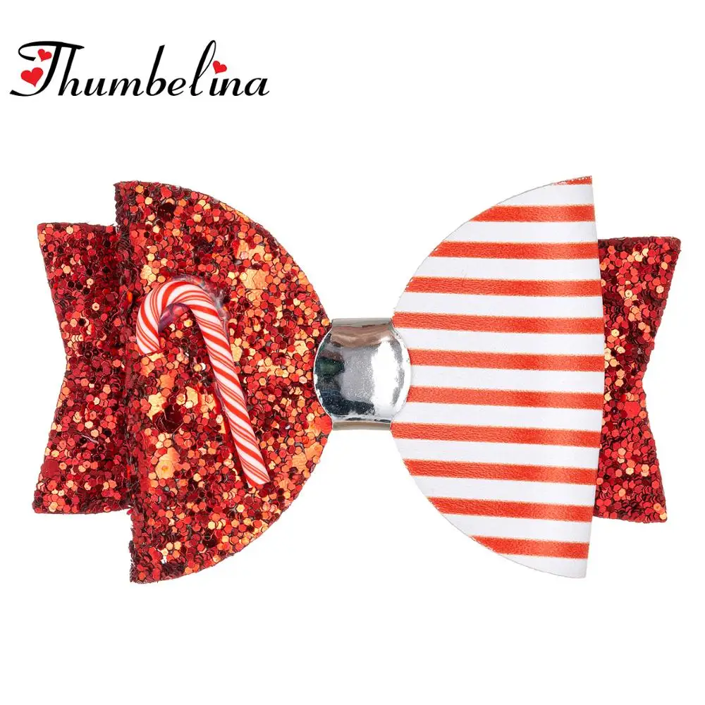 أقواس شعر للفتيات لعيد الميلاد ، رجل ثلج الكريسماس ، قبضة شعر للحفلات ، إكسسوارات شعر ،