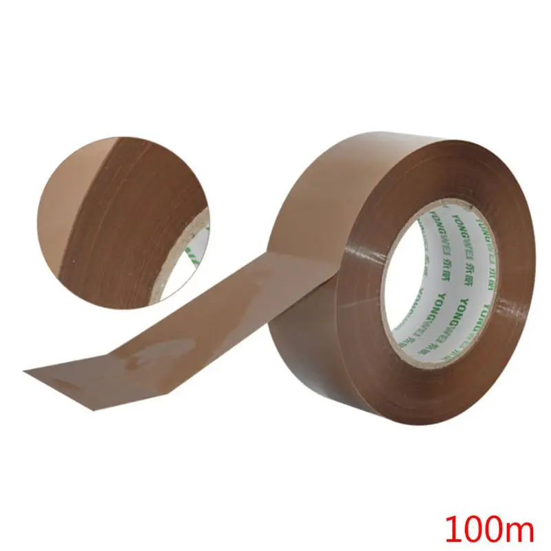 

50LE Strong Waterproof Parcel Wide Tape Low Noise Packaging Box Adhesive Sealing Packing Cellotape