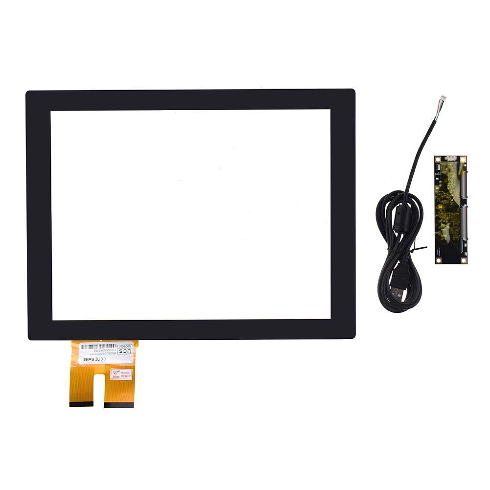 For 12.1inch 290*220MM multi touch G+G Digitizer Touch Screen Panel Resistance Sensor  + USB EETI Control Card Replacement