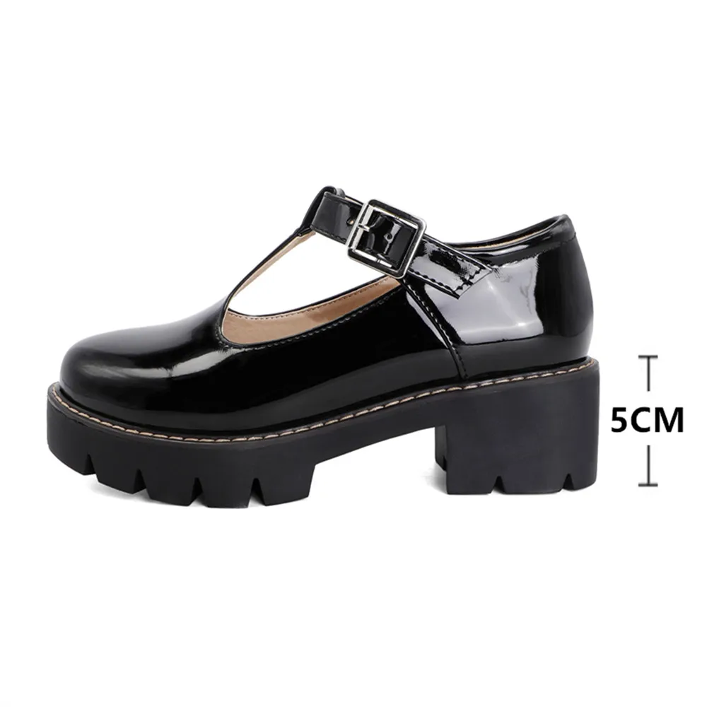 2024 scarpe da donna scarpe Lolita stile giapponese donna Vintage Soft Sister Girls scarpe con plateau tacco alto studente universitario Mary Jane