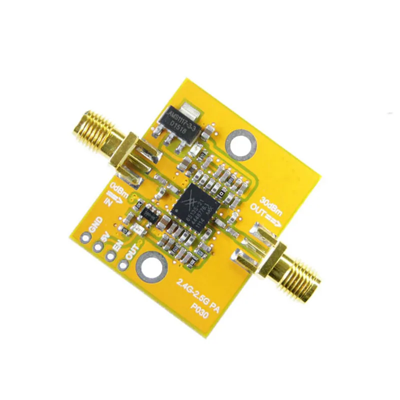 SKY65135 RF Signal Amplifier Booster Module 2400MHz-2525MHz 2.4GHz 1W High Frequency Unidirectional RF Module