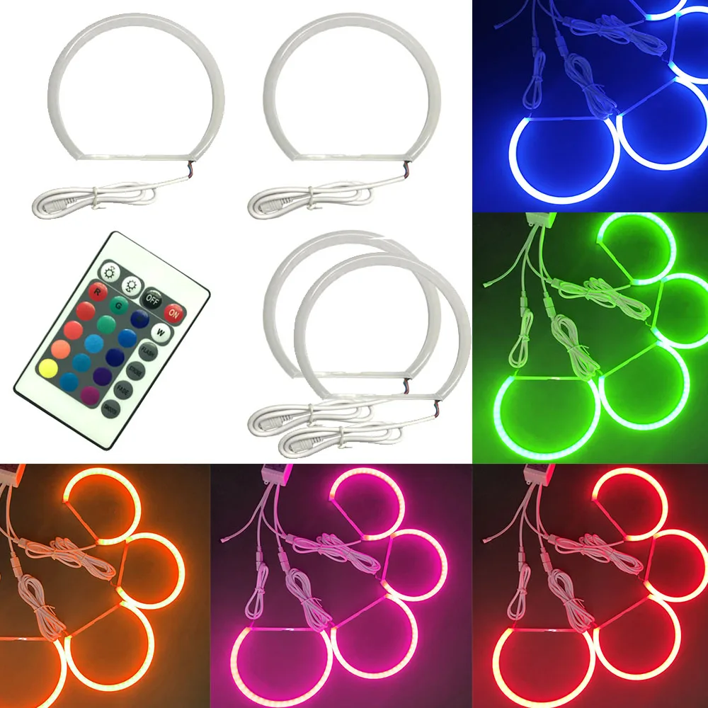 

Светодиодный светильник ANEL EYES E46 4, полукруглый гало для BMW E46, 4-дверный купе-трансформер ​ 1999-2003 гг. с фарой без проектора