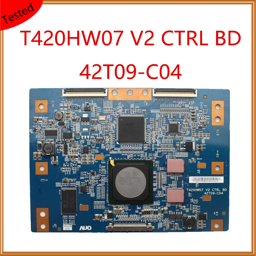 

T CON плата T420HW07 V2 BD CTRL 42T09-C04 T с картой для телевизора, профессиональная плата для тестирования, карта дисплея, оригинальная зеркальная плата