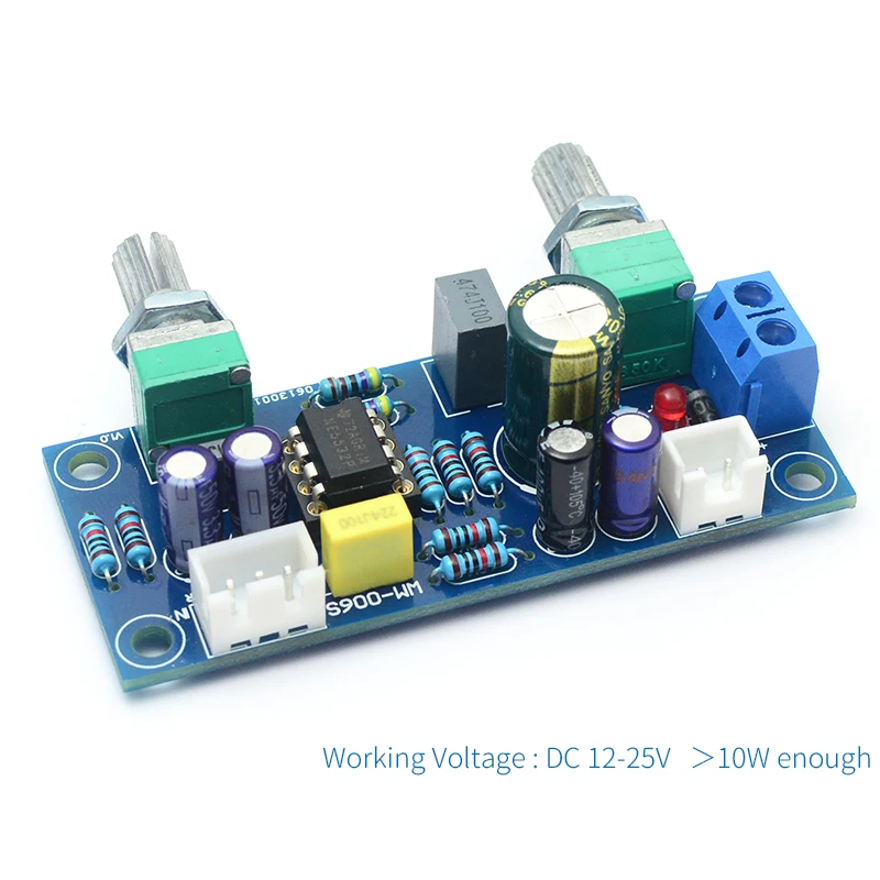 UNISIAN ローパス低音フィルタープリアンプボード NE5532 オペアンプ HIFI オーディオプリアンプアンプ用