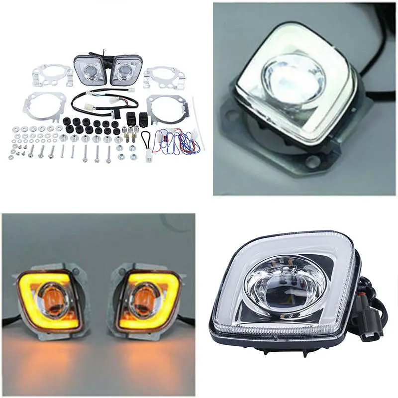 Motorcycle Motorbike LED Turn Signal Driving Fog Light For Honda Goldwing GL1800 2012-2017 F6B 2013-2017 Valkyrie 1800 2014-2015