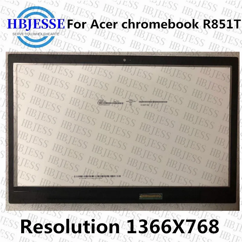 12'' B120XAB01.0 LED LCD Touchscreen Digitizer Display Assembly for Acer chromebook spin 512 R851T 6M.H99N7.001