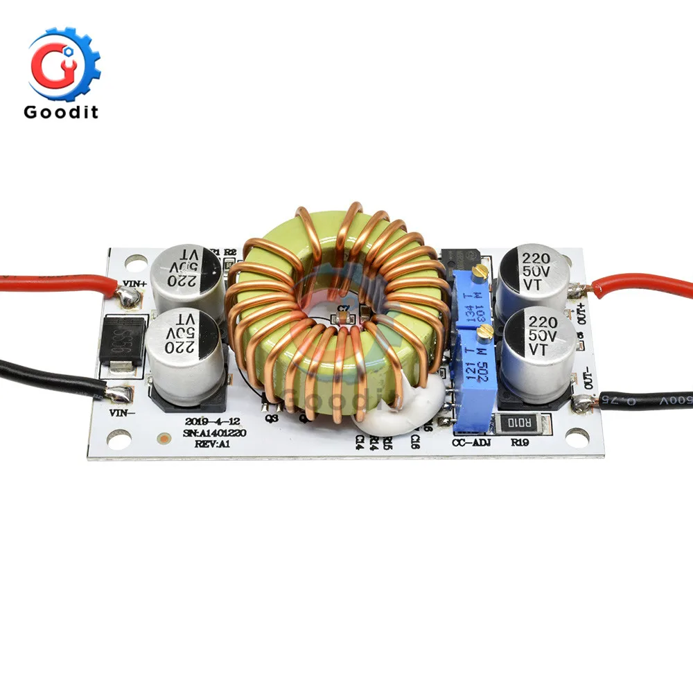 10A 250W/500W Boost Converter Constant Voltage Constant Current Drive Power Supply Module DC-DC Step Up Module Voltage Regulator