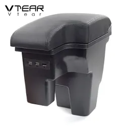 VTEAR FOR Ford Focus 2 3 armrest box arm rest styling center console storage car-styling accessories automobile decoration auto