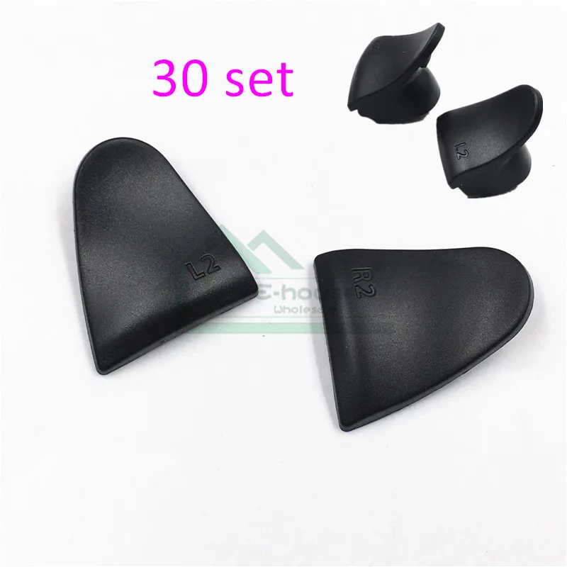 30 set Anti-slip L2 R2 button Extender Lengthened Extended Buttons cap cover for PS5 Controller LR buttons