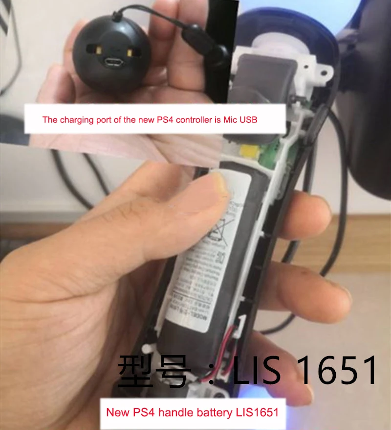 2 قطعة LIS1441 LIS1442 LIS1651 LIP1450 ليثيوم بطارية لسوني PS3 PS4 بلاي ستيشن نقل وحدة تحكم بالحركة اليمنى/اليد اليسرى