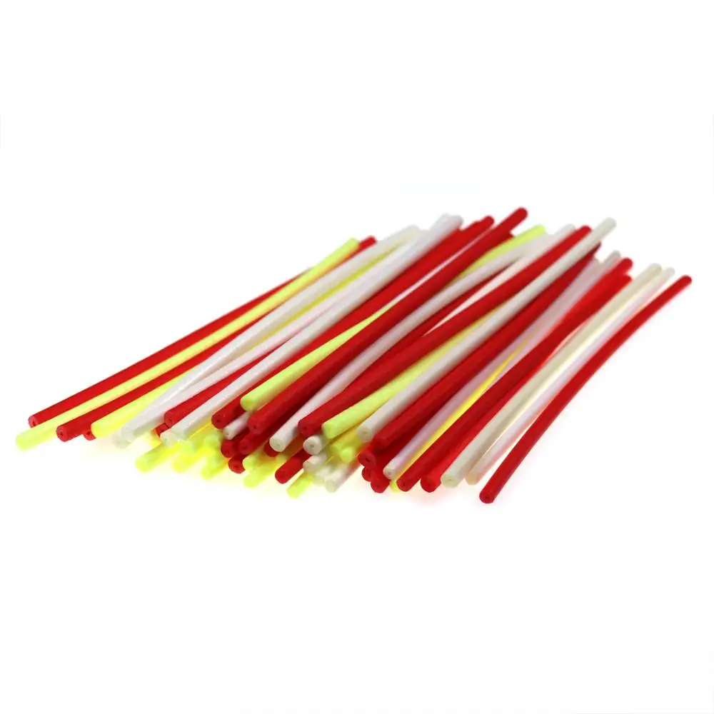 10 قطعة/الحزمة لتقوم بها بنفسك الصيد تعويم ، تعويم عصا ، تعويم تعويم تزوير أنبوب المواد عالية الكثافة اسطوانة رغوة مع ثقب مركز S M L