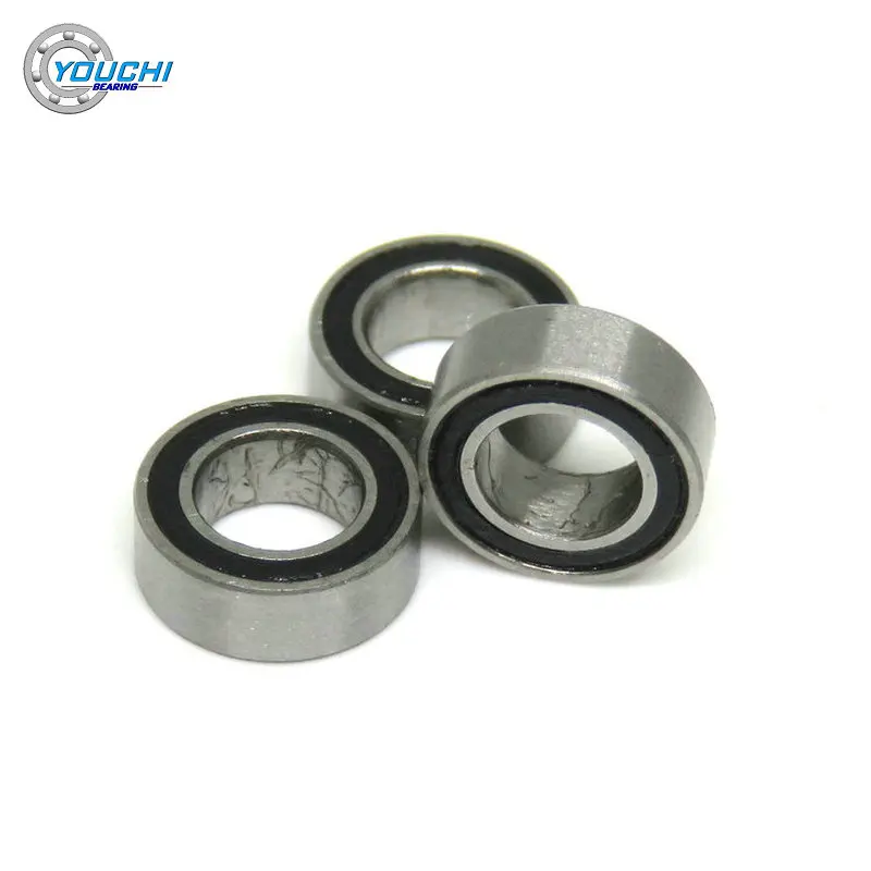 

10Pcs 4x7x2.5 MR74 2RS Chrome Steel Miniature Ball Bearings MR74 MR74RS 4*7*2.5mm Fishing Reel & Micro Motor Bearing