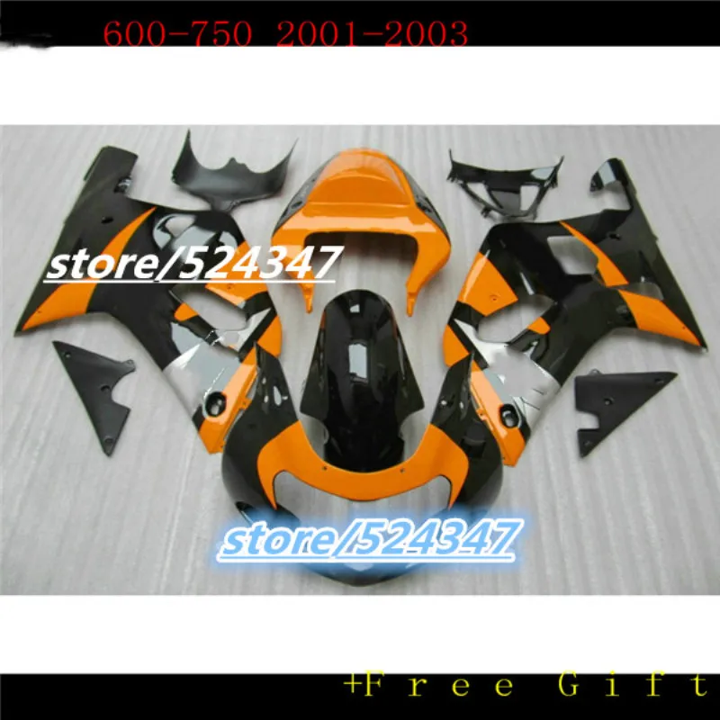 

Customized Fairings kit for SUZUKI 2001-2003 GSXR600 GSXR 750 K1 motorcycle fairing set GSXR750 600 01 02 03 bodywork