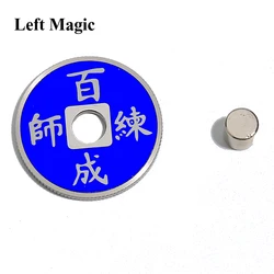 Chinese Coin Color Change Magic Tricks Mental Magic 3 Color Change For One Coin Props Accessories