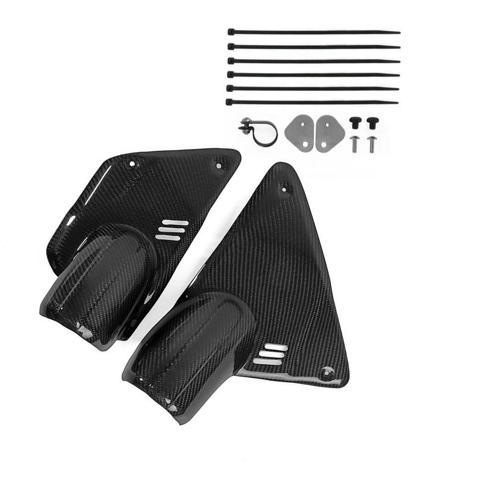 

Carbon Fiber Motorcycle Airbox Cover Side Panel Protector Fairing For BMW R nine T R 9T RNINET Racer Scrambler Accessories