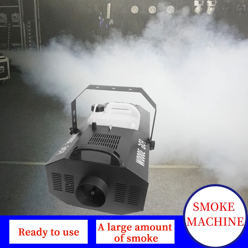3000W Fog Machine Wire Control Remote Stage Smoke Machine with DMX512 Control  Stage Effect Equipment for DJ Disco Party Club