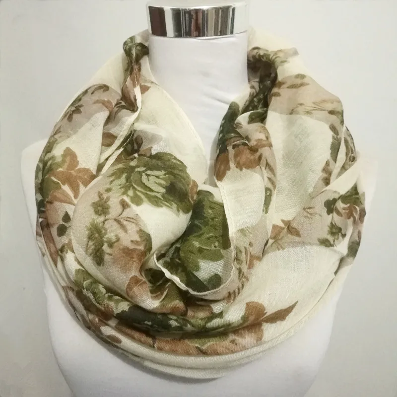 

10pcs/lot Hot sale Women's ring scarf flower infinity neck scarves woman scarves for ladies