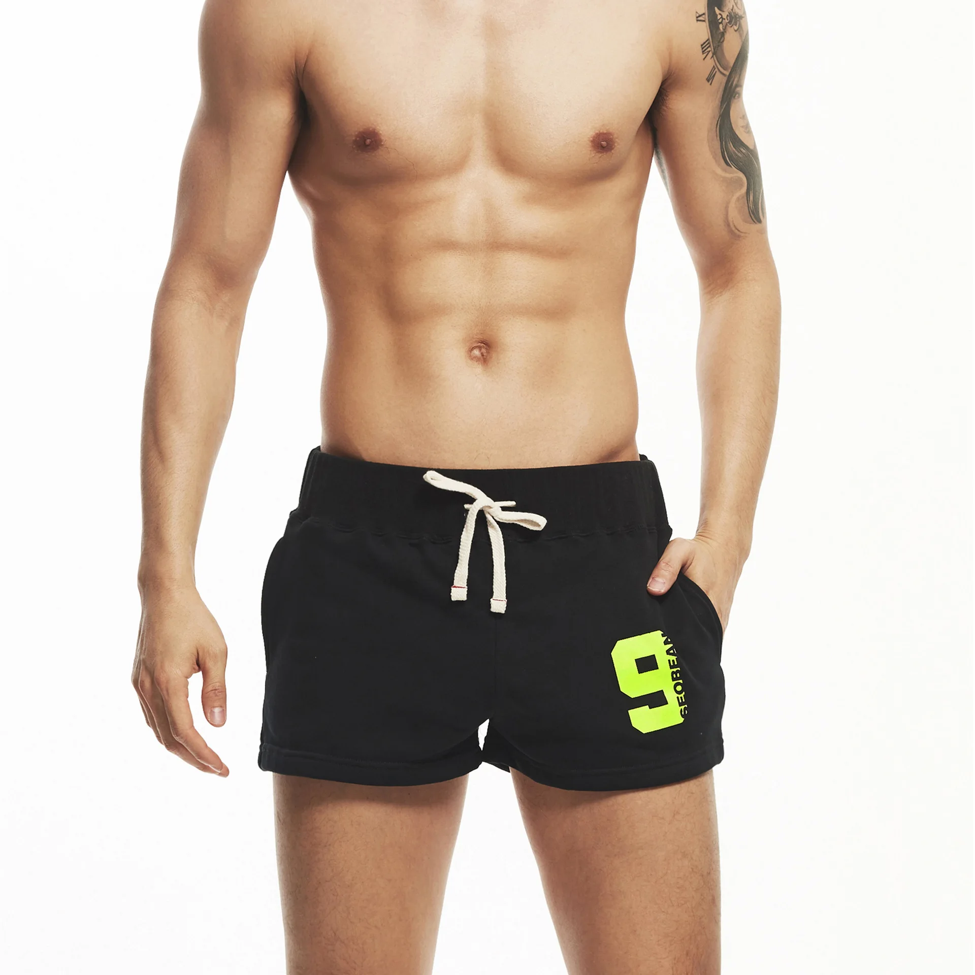 Men Casual Shorts Cotton Home shorts Fitness Sweatpants Short Summer Jogger Shorts Homewear Sports Short