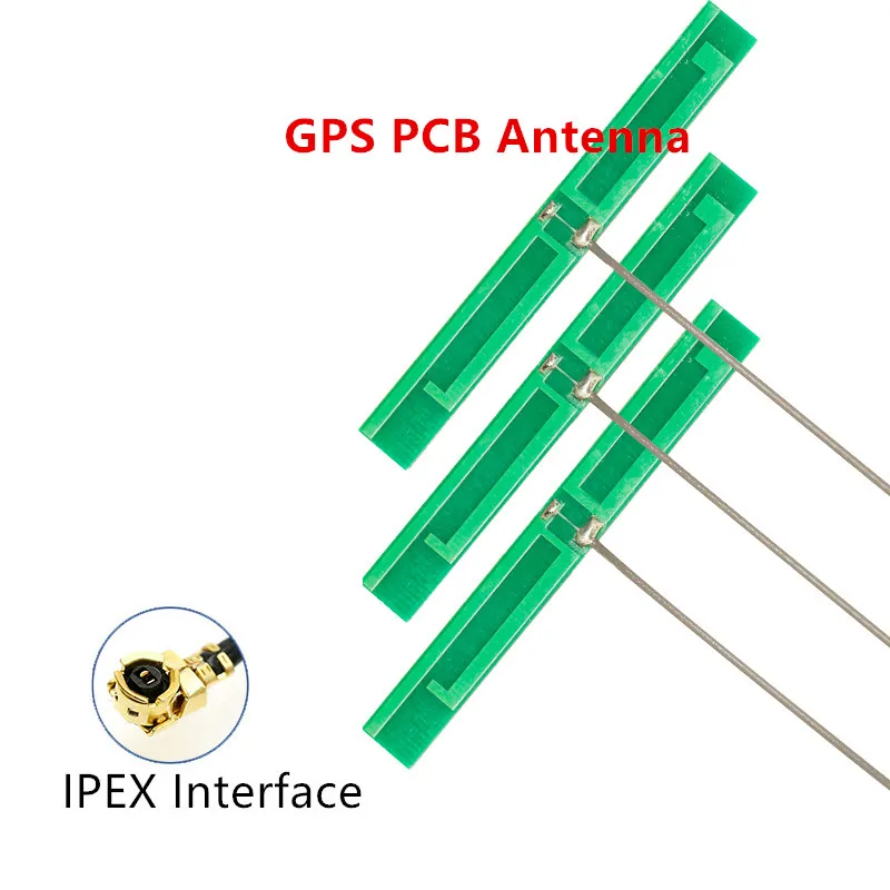 

2PCS GPS Built-in PCB Antenna High Gain 3dbi Omnidirectional IPEX Interface RG1.13 13cm Length Cable