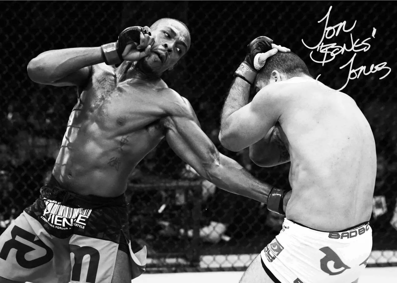 JON BONES JONES - MMA, impresión de póster de seda artística, decoración de pared del hogar