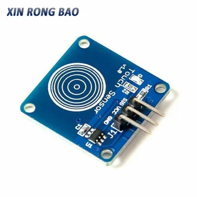TTP223B 1 canale Jog sensore tattile digitale touch capacitivo moduli interruttore tattile Accessori per arduino Interruttore tattile capacitivo