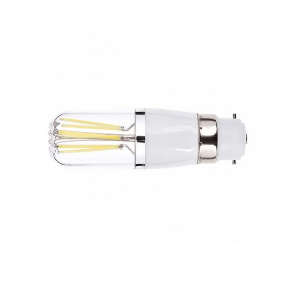 B22 Bayonet Dimmable LED Filament Light Bulb 3W 4W 6W COB LEDS Lamp 220v 240v DC 12V Replace 30W 40W 60W Halogen Lamp For Home