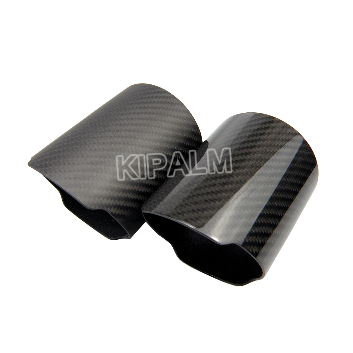 1PCS Car Universal Exhaust Pipe Carbon Fiber Cover Exhaust Muffler Pipe Tip Carbon Fiber Case Exhaust Tip housing