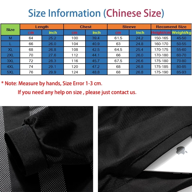 Summer Windbreaker Jacket Men Baseball Collar Sunscreen Mens Jacket Coat Male Female Driving Biking Dress Women Black White 5XL